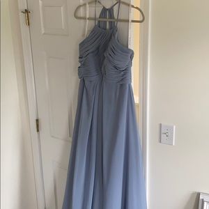 Azazie Ginger - Dusty Blue